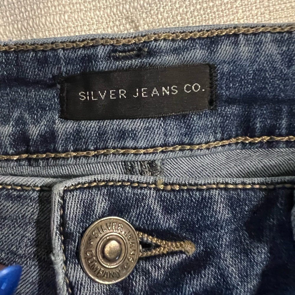 Silver Jeans Men's Craig BootCut Blue Jeans Size 34X32 - Picture 3 of 7